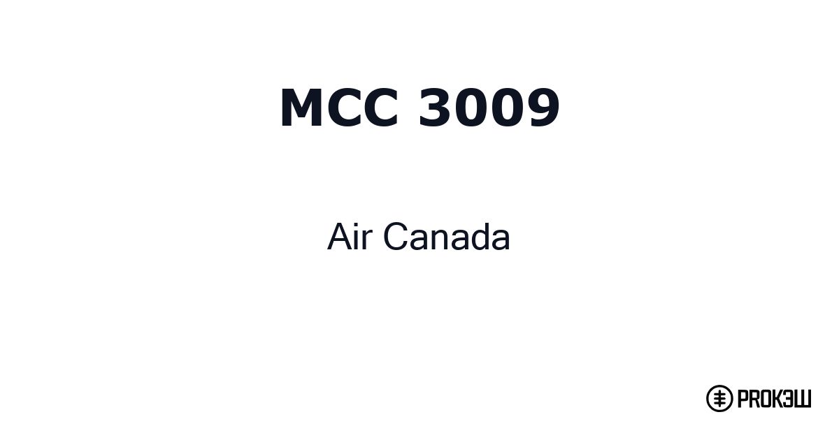 mcc 3009