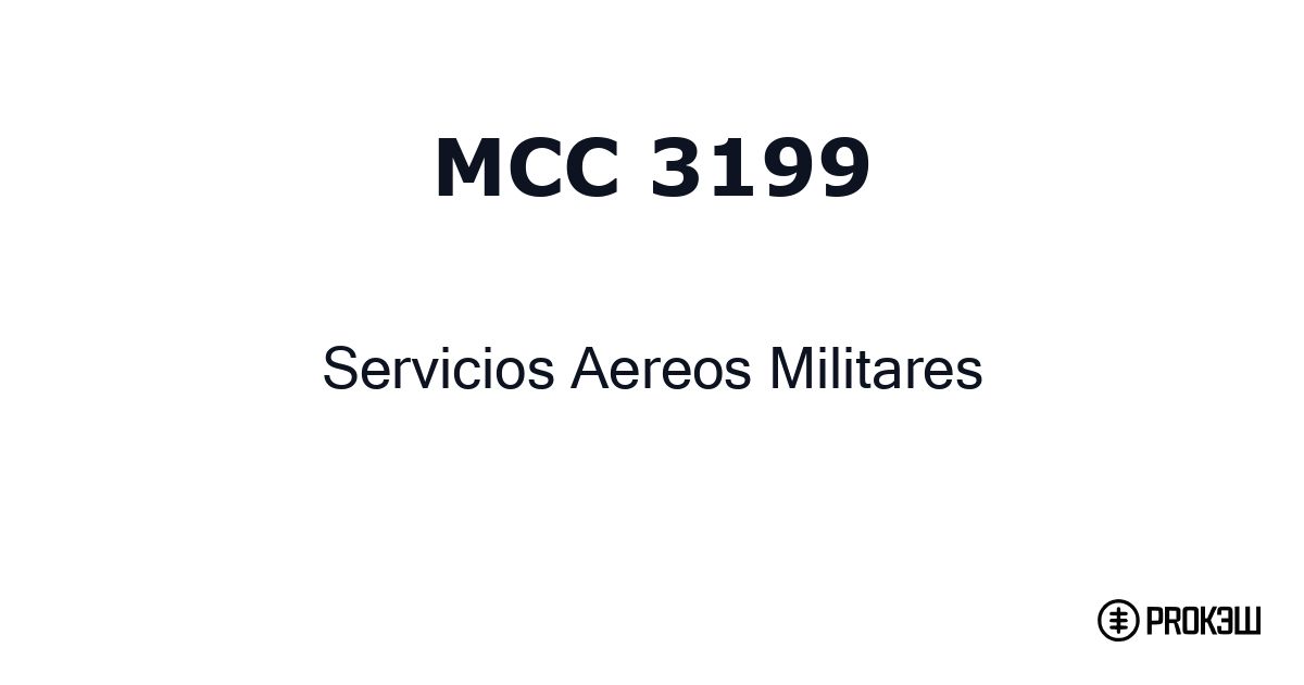 mcc 3199