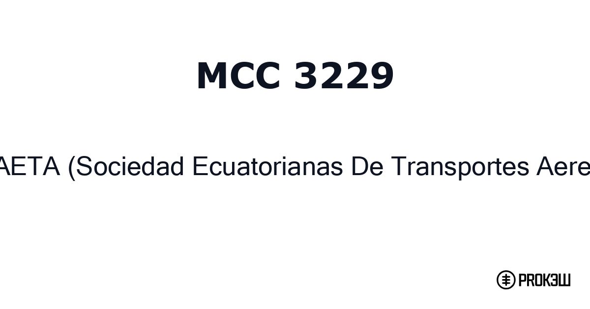 mcc 3229